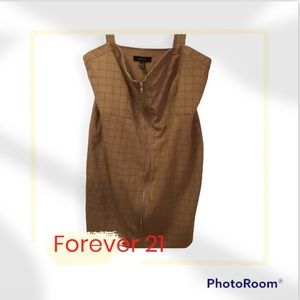 Brand new Forever 21 Sweetheart Neckline Sleeveless Plaid Dress